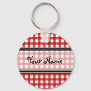 Search for black white checkered keychains Gingham