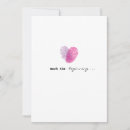 Search for fingerprint invitations Pink