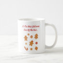 Search for cute gingerbread man mugs Candy cane