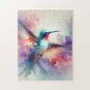 Recherche de colibris puzzles Nature