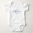 Search for initials baby clothes Blue