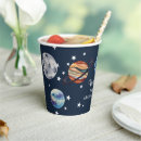 Search for outer space birthday Watercolor