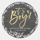 Search for chalkboard floral stickers Baby shower