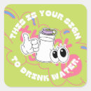 Search for drink water stickers Healthy lifestyle
