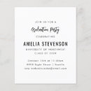 Recherche de cool graduation invitations Minimaliste