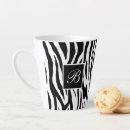 Search for monogram zebra mugs Pattern