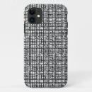 Search for optical art iphone cases Black
