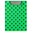 Search for polka dot clipboards Blue