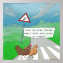 Search for funny chicken cartoon posters Chickens
