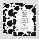 Search for moo cow birthday invitations Country