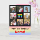Search for 11th birthday cards 11 years old