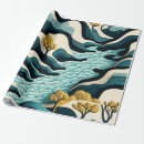 Recherche de paysage papier cadeau Abstrait