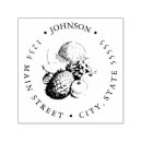 Search for fruit rubber stamps Simple