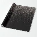 Search for silver glitter wrapping paper Faux