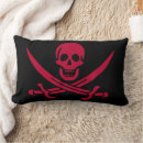 Recherche de pirates coussins Crâne et os