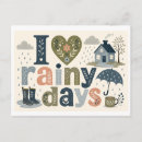 Recherche de botte cartes postales Pluie
