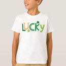 Search for st patricks day kids tshirts Lucky