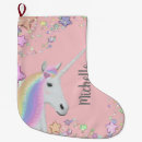Search for unicorn christmas stockings Fairytale
