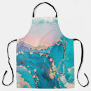 Search for abstract art aprons Gold