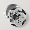 Recherche de ballons football de badges Noir et blanc