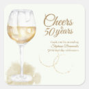 Search for milestone age stickers Cheers to 50 years