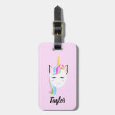 Search for unicorn luggage tags Pretty