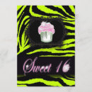 Recherche de zebra print sweet 16 invitations Pour elle