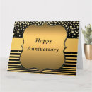 Search for black and gold anniversary cards Glitter