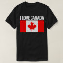 Search for i love canada tshirts Flag