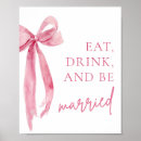 Search for eat drink and be married posters Elegant