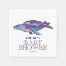 Search for whale napkins Baby shower