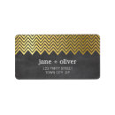 Search for modern chalkboard return address labels Trendy