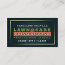 Search for lawn care business cards Mow