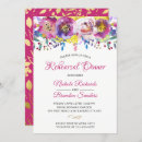 Search for floral rehearsal dinner invitations Botanical garden