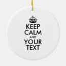 Search for calm ornaments Keep calm and