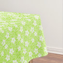 Search for green polka dot tablecloths Pattern