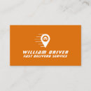 Search for delivery driver business cards Moving