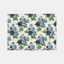 Search for rose floral blankets Blue