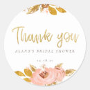 Search for rose gold bridal shower stickers Glitter