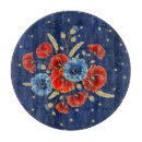 Search for red poppies cutting boards Modern