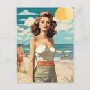 Recherche de fille de plage cartes postales Pour elle
