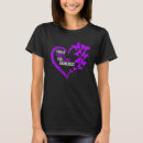 Search for purple heart tshirts Butterfly