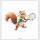 Search for tennis funny stickers Racquet