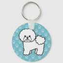 Search for bichon dog keychains Animal
