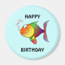 Search for cartoon birthday magnets Cute