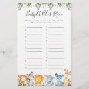 Recherche de jungle baby shower games Safari