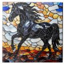 Recherche de beau cheval carreaux Vitrail