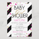 Search for hot pink black gold invitations Sparkle