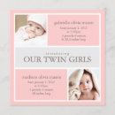 Recherche de de naissance jumeau invitations Nouveau bébé