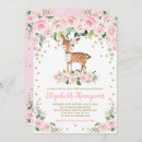Recherche de fawn baby shower invitations Bois